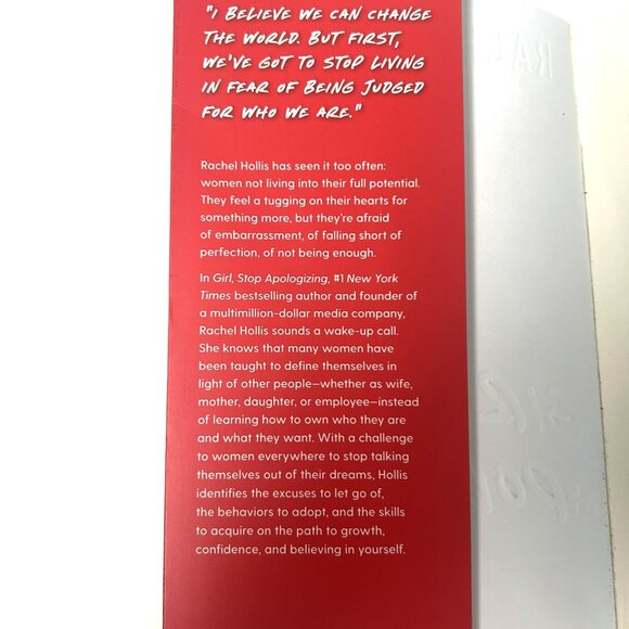 Girl, Stop Apologizing - Rachel Hollis Book - Picture 4 of 4